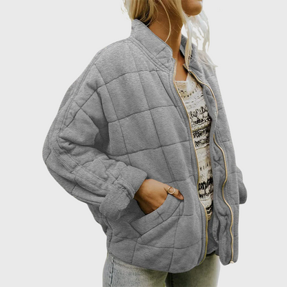 Veste Oversize Élégante à Poches