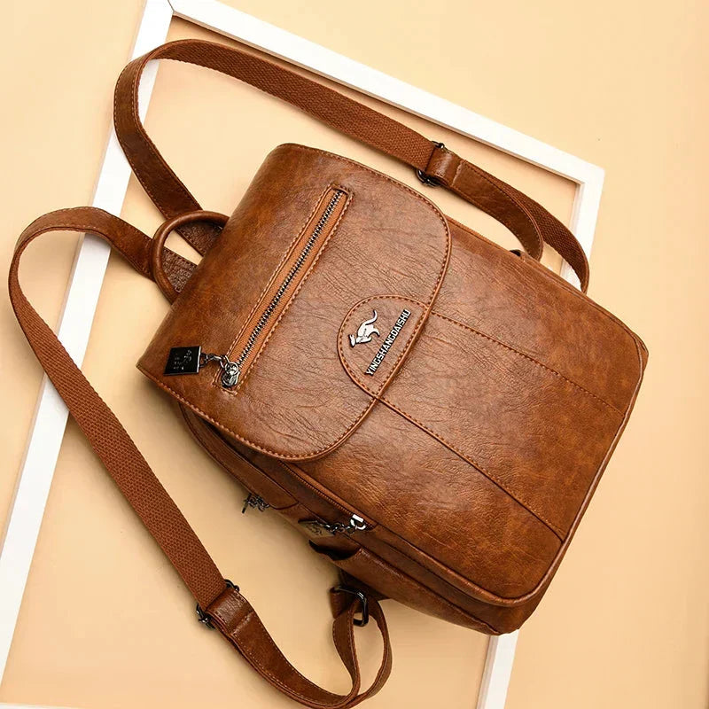 Sac à dos antivol à grande capacité pour femmes