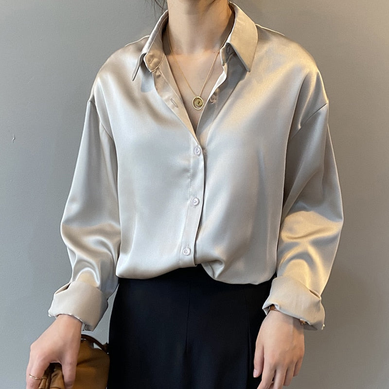 Vintage blouse voor dames in een elegante en chique stijl