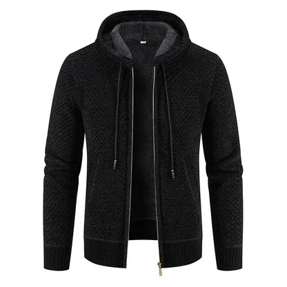 Gilet chic en tricot avec doublure en fleece