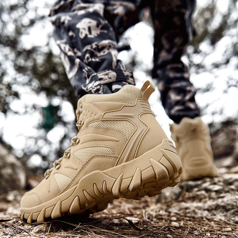 Robuste taktische Wanderschuhe für Camping und Jagd