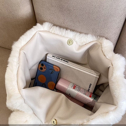 Dante Pipa Sac à main poupée douillet pour femmes en hiver