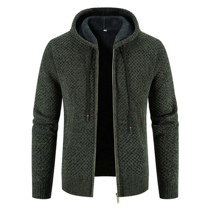 Gilet chic en tricot avec doublure en fleece