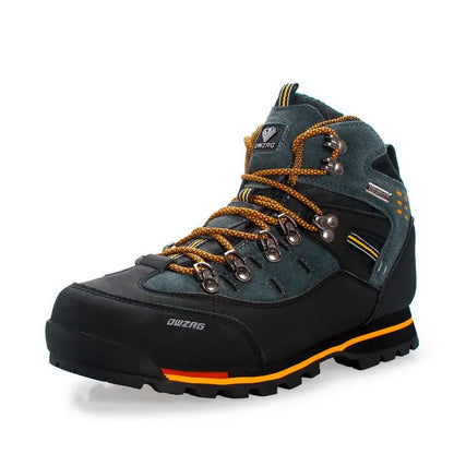 Heren wandelschoenen voor bergbeklimmen van topkwaliteit
