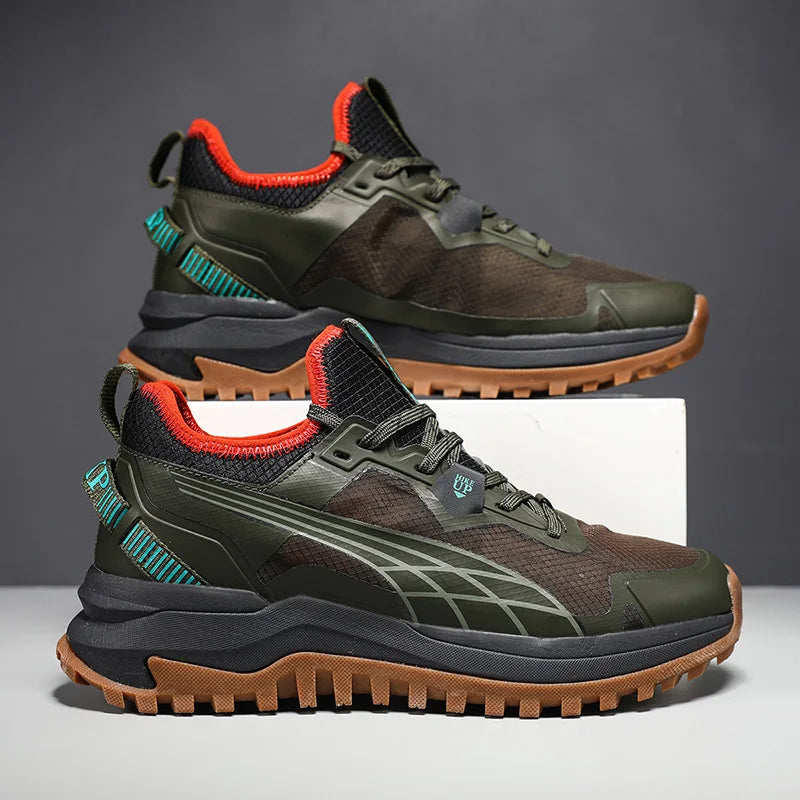 Unisex hiking shoes with sturdy and durable soles