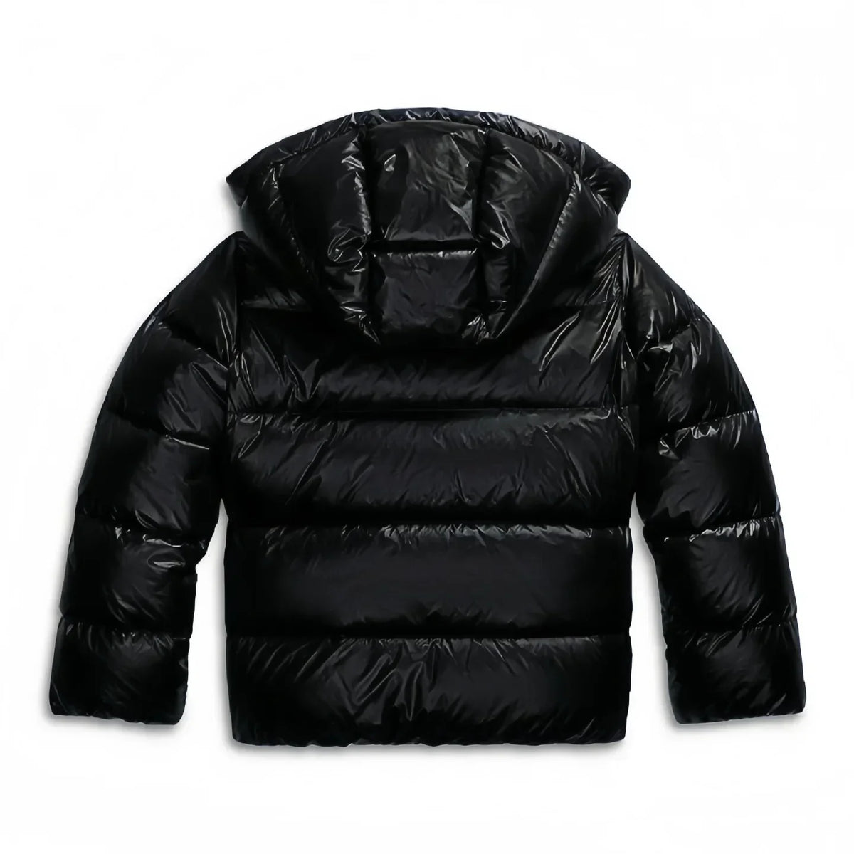 Lightweight Puffer Jacket with Hood and Water-Resistant Fabric for Women