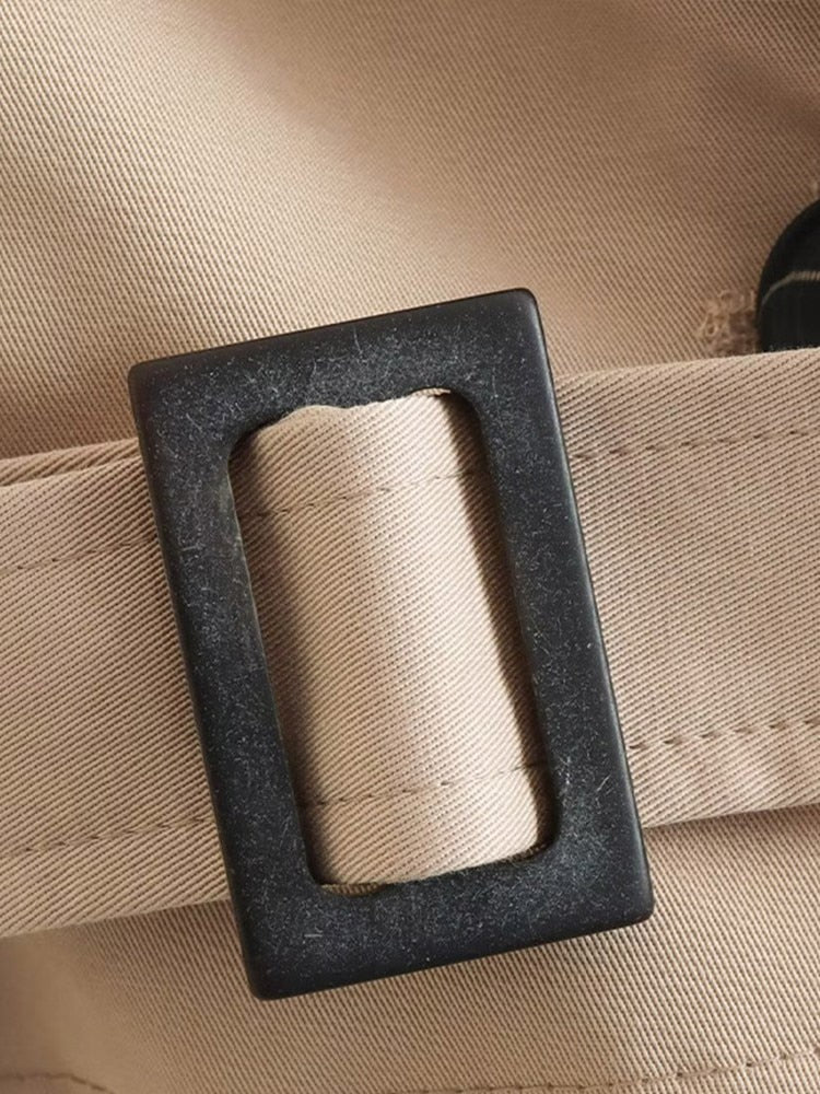 Trench pour femme imper court cropped