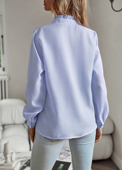 Millie - Blouse à boutonsstyle Volant pour femme