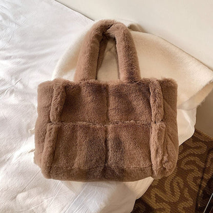Dante Pipa Sac à main poupée douillet pour femmes en hiver