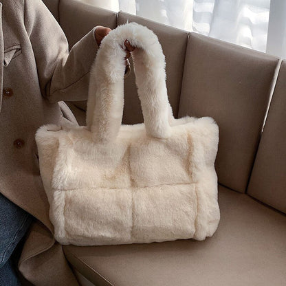 Dante Pipa Sac à main poupée douillet pour femmes en hiver