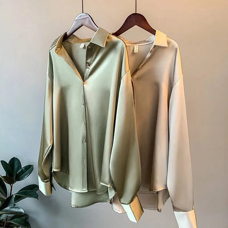 Vintage blouse voor dames in een elegante en chique stijl