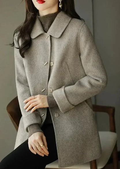 Manteau Ajusté Chic en Laine
