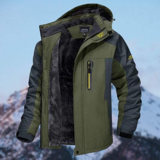 Veste d'hiver chic et imperméable pour homme