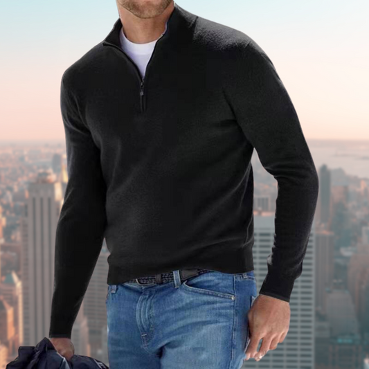 Sweatshirt élégant à zip moderne