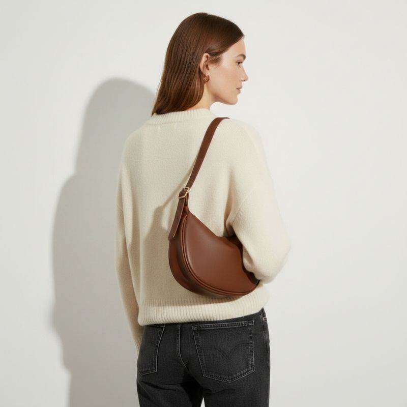 Sac à bandoulière pour femme élégant au design minimaliste et attrayant