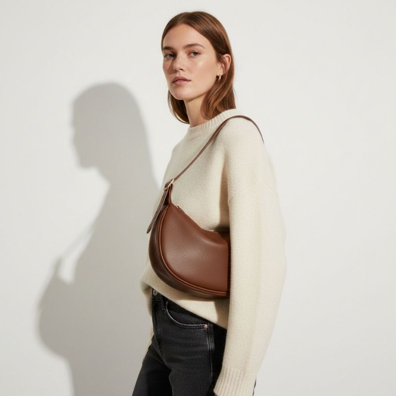 Sac à bandoulière pour femme élégant au design minimaliste et attrayant