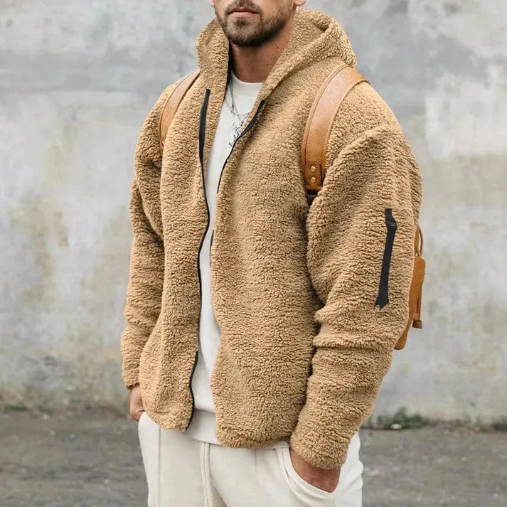 Veste Fleece Chic à Capuche Confortable