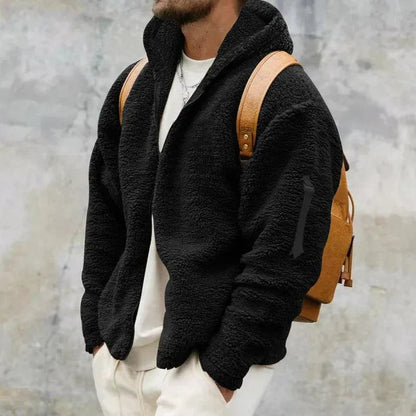 Veste Fleece Chic à Capuche Confortable