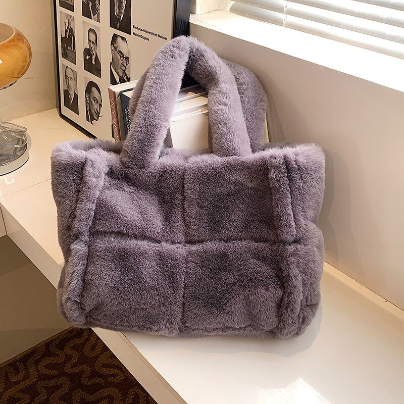 Dante Pipa Sac à main poupée douillet pour femmes en hiver