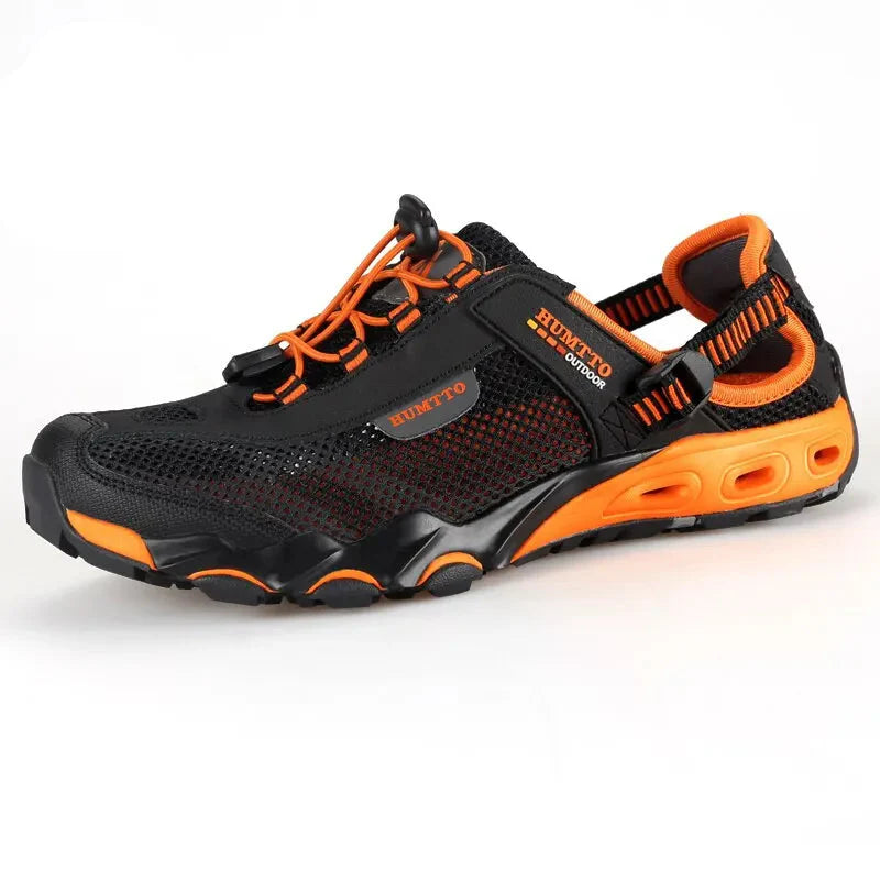 Ademende en comfortabele zomerse wandelschoenen voor heren