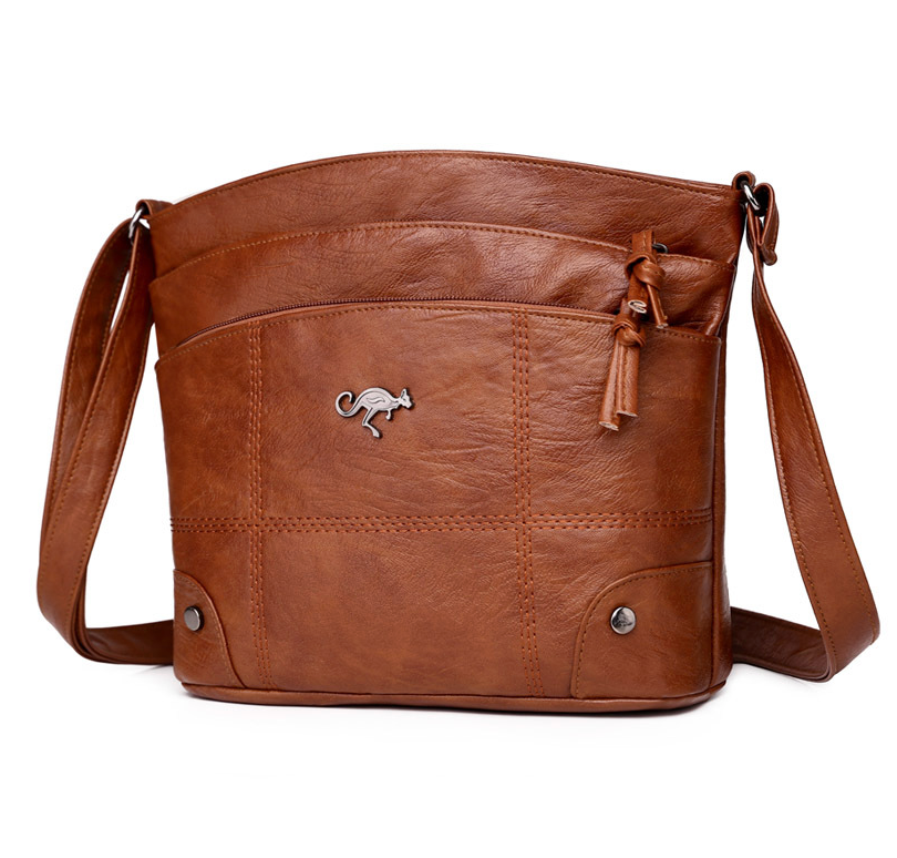 Sac à bandoulière rétro élégant pour femmes tendance moderne