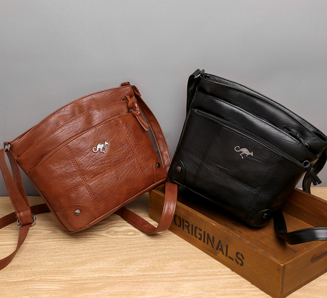 Sac à bandoulière rétro élégant pour femmes tendance moderne