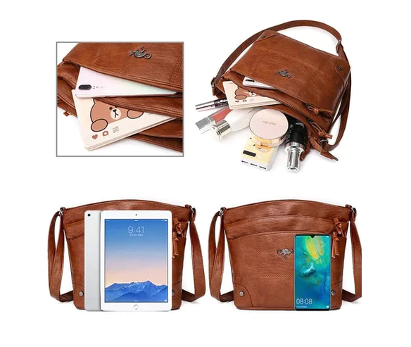 Sac à bandoulière rétro élégant pour femmes tendance moderne