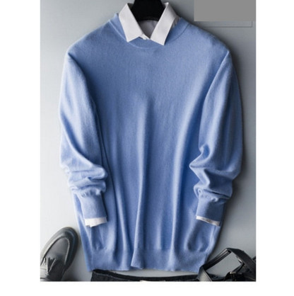Pull col V ou rond classique au style preppy