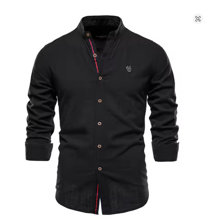 Elegancka męska koszula w nowoczesnym stylu