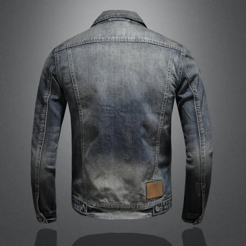 Veste en denim rétro chic et intemporelle