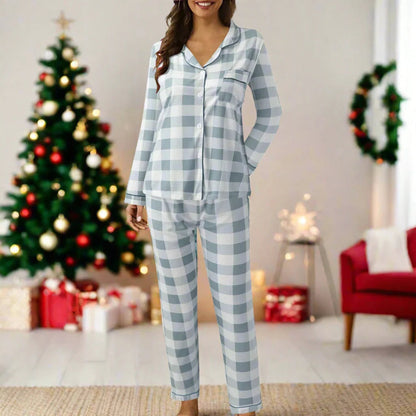 Elegant chic couple pajama set