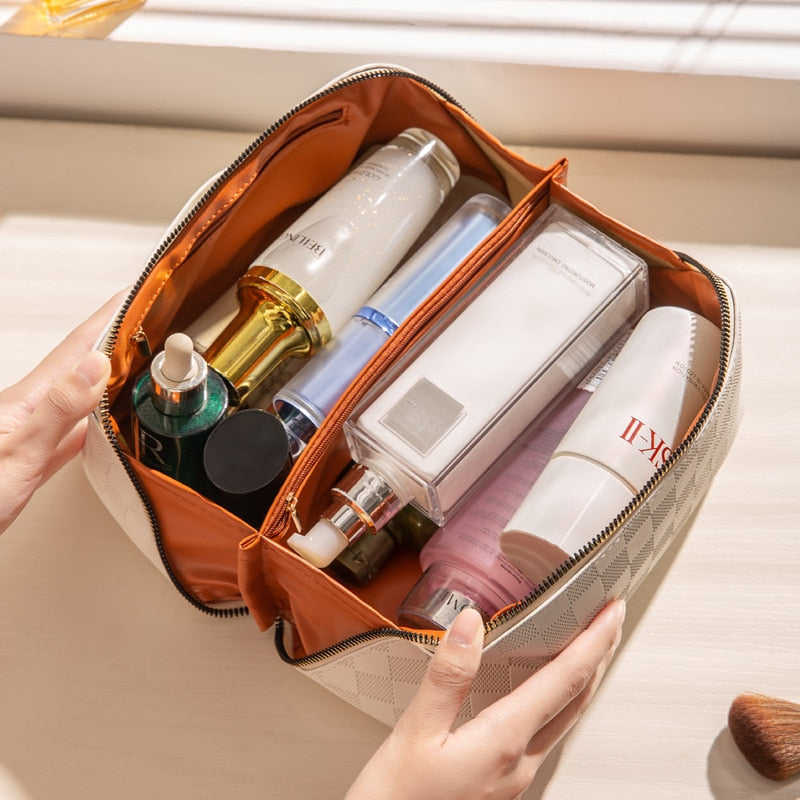 Trousse de toilette élégante pour un voyage haut de gamme et pratique