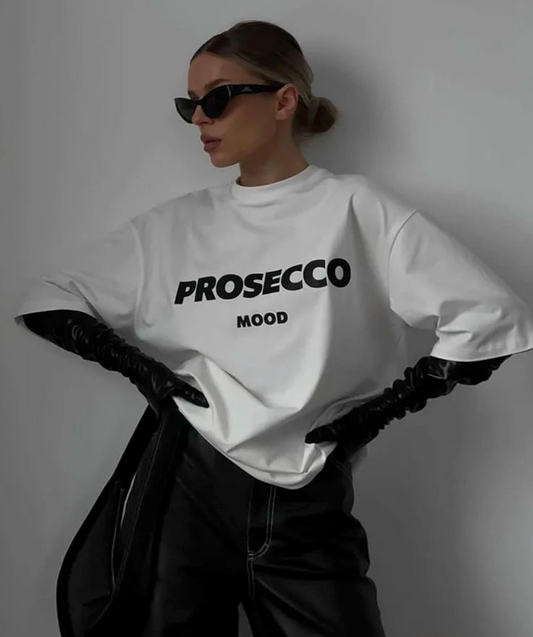 T-shirt Prosecco pour les amateurs de bulles et de bonne humeur