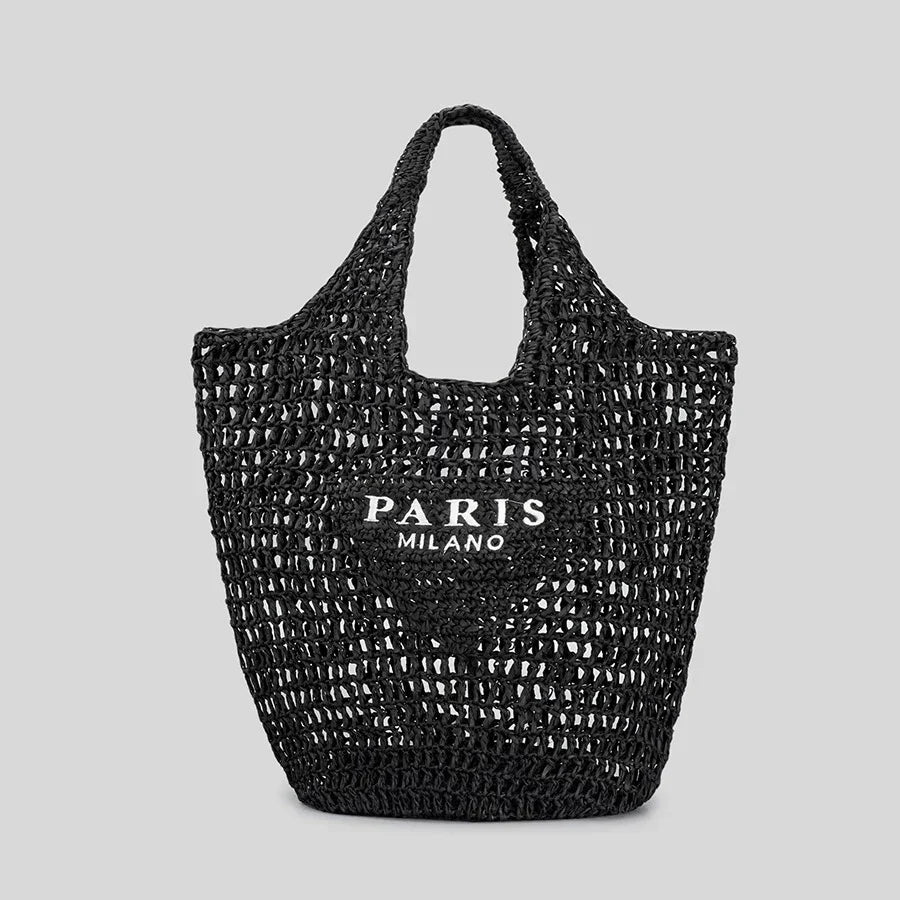 Sac tissé à la main avec impression Milano et design unique