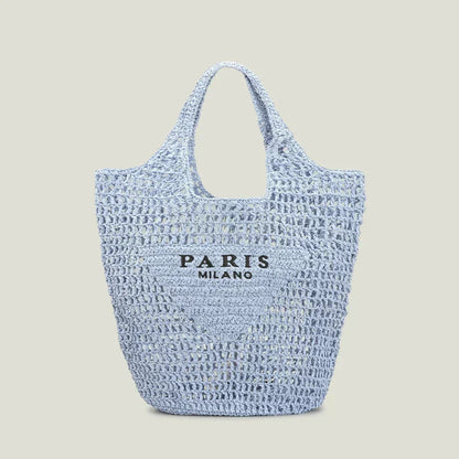 Sac tissé à la main avec impression Milano et design unique