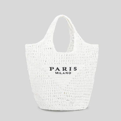 Sac tissé à la main avec impression Milano et design unique