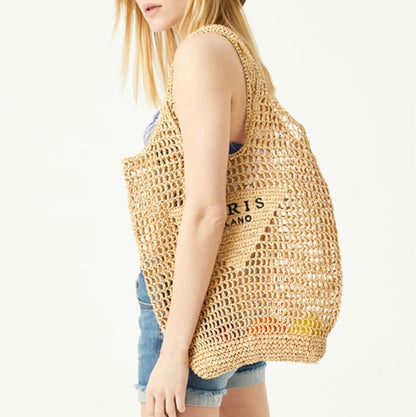 Sac tissé à la main avec impression Milano et design unique
