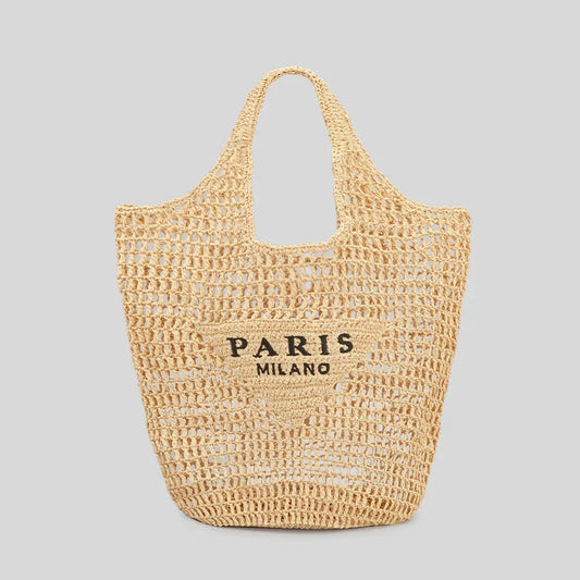 Sac tissé à la main avec impression Milano et design unique