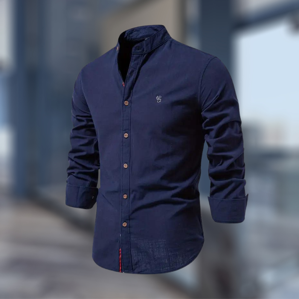 Poloshirt élégant à manches longues moderne