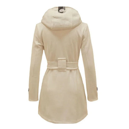 Celia - Manteau Teddy Trench-coat Imperméable pour Femme