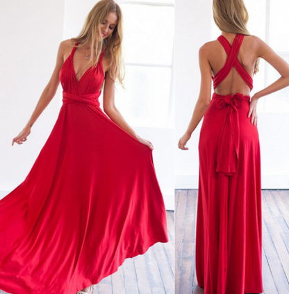 Robe portefeuille multiway femme avec plus de 50 façons de porter