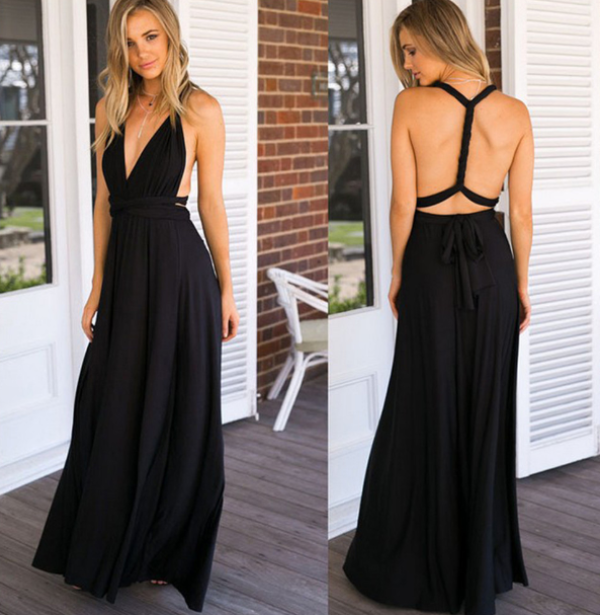 Robe portefeuille multiway femme avec plus de 50 façons de porter