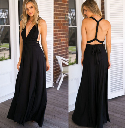 Robe portefeuille multiway femme avec plus de 50 façons de porter