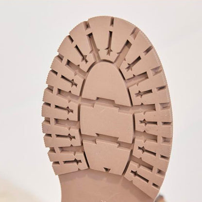 Bottes d'hiver élégantes en cuir suédé et fourrure