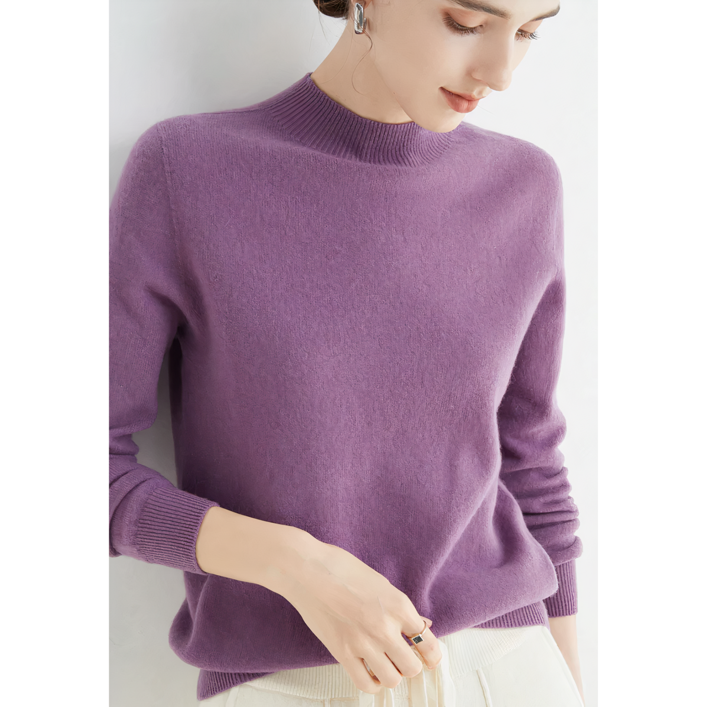 Pull en cachemire chic et confortable