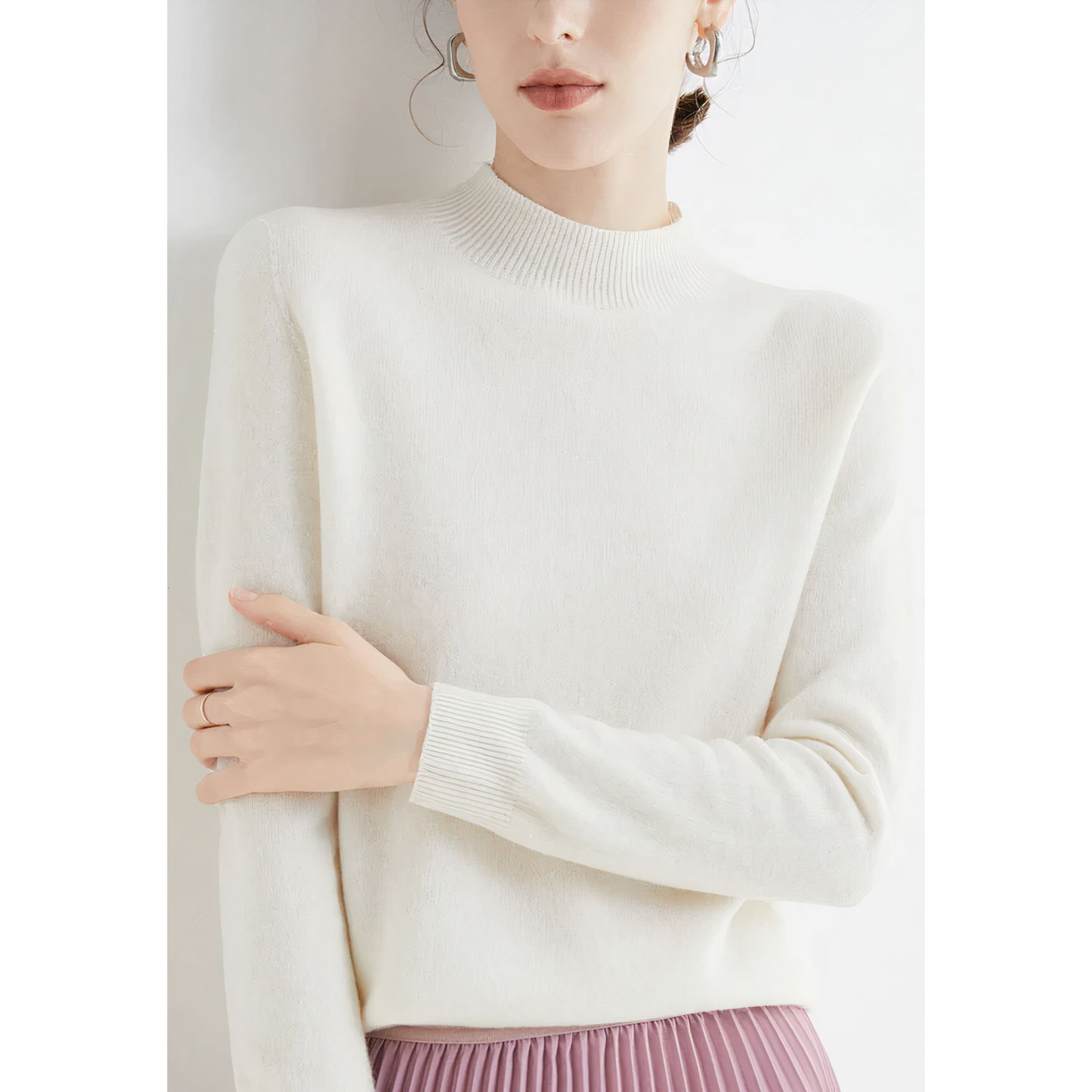 Pull en cachemire chic et confortable