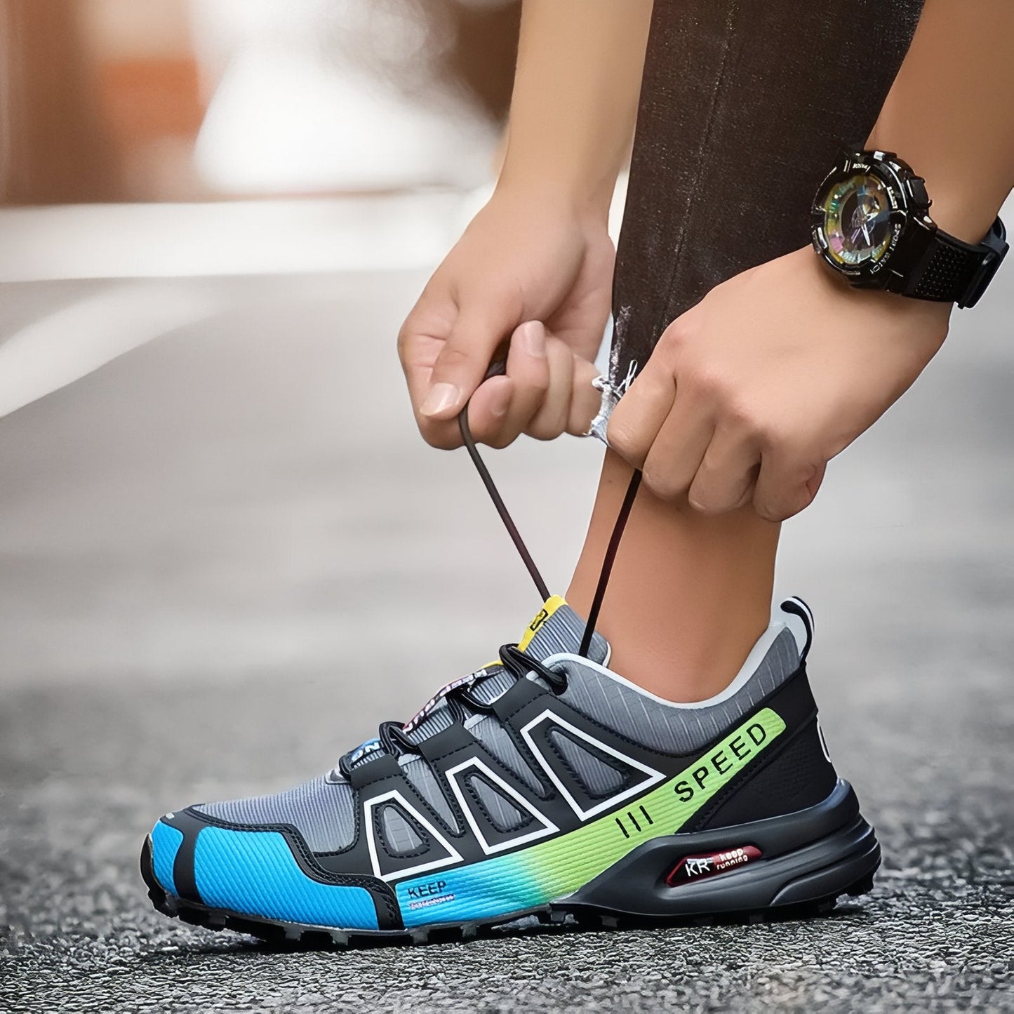 Basket de randonnée urbaine pour homme confortable et stylée