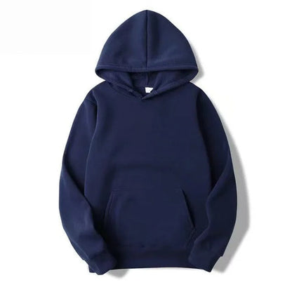 Hoodie sweat à capuche uni basique