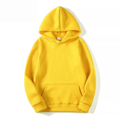 Hoodie sweat à capuche uni basique