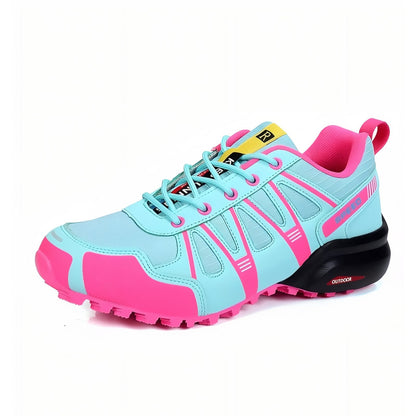 Leichte, bequeme Damen-Wanderschuhe in Violett